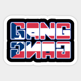 Gang Gang (Puerto rico) Sticker